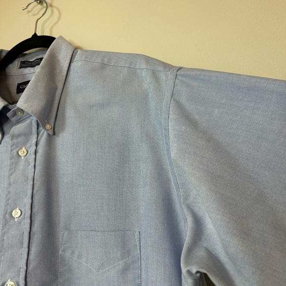 Gant Mens Classic Oxford Casual Half Sleeve Button Down Size 18 - Picture 7 of 7
